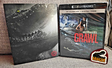 CRAWL (4K Ultra HD+ Digital with LIMITED EDITION SLIPCOVER + STICKER, 2019) NEW