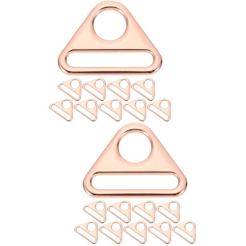 2 Pack Underwear Adjustment Buckle DIY Triangle Buckles Adjustable Crafts - Picture 11 of 12