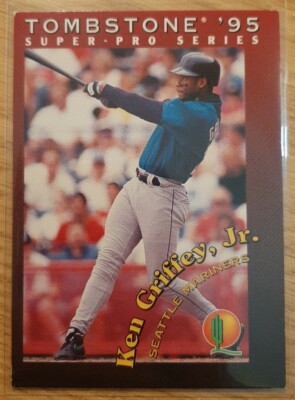 1995 TOMBSTONE PIZZA SUPER-PRO SERIES KEN GRIFFEY JR. #9 SEATTLE