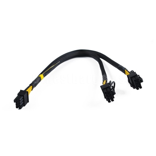 New 8pin to Dual 8pin For HP ML350P G8 Motherboard GPU Power Supply Cable 35cm - Picture 11 of 18