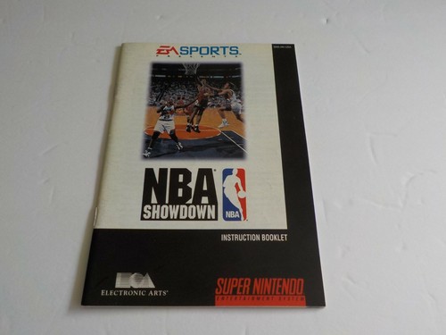 Super Nintendo System SNES NBA Showdown nur Anleitung - Bild 7 von 12