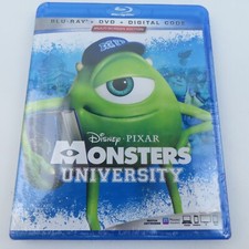 Monsters University Multi-Screen Edition Blu-Ray + DVD + Digital Code New
