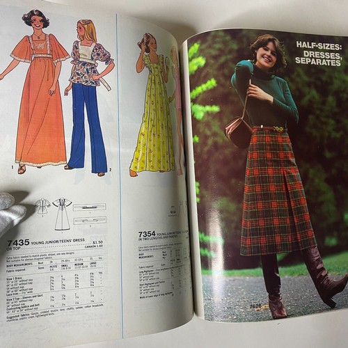 1976 October Simplicity Sewing Pattern Catalog Store Counter Book Sewing Pattern - Picture 12 of 15