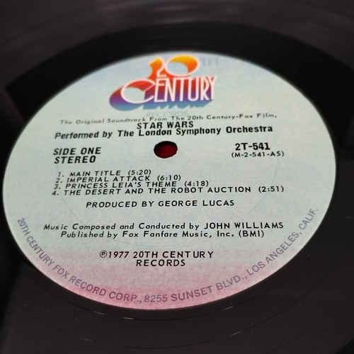 STAR WARS ORIG SNDTRACK DOUBLE VINYL JOHN WILLIAMS & LONDON SYMPHONY ORCHESTRA - Picture 8 of 10