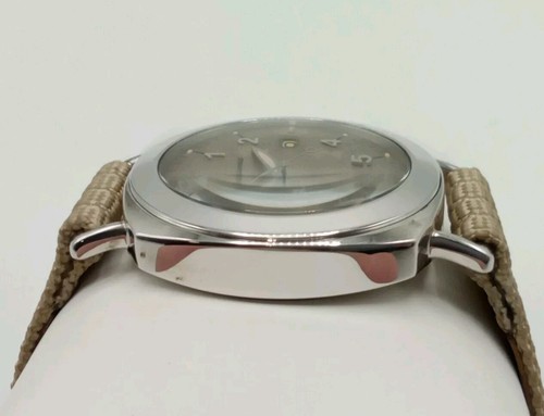 Tommy Bahama Decade Sterling Silver Swiss 330ft Calendar Watch TB1017 Untested - Picture 3 of 17