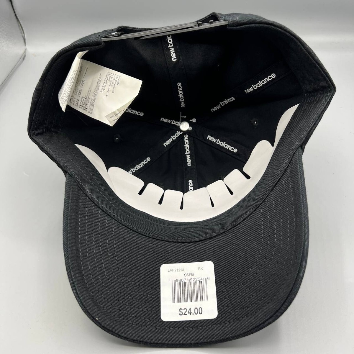 ハット +New Balance+ NBGDFS1104 Stacked Logo Ball Cap SIZE BLACK NB 71xGnoPnS7L.jpg
