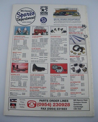 Enjoying MG Magazine - March 1994 - Picture 2 of 2