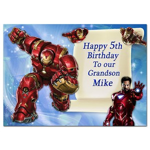 678 Special Personalised Birthday Card Super Hero Iron Man Avengers Any Age Ebay 678 Special Personalised Birthday Card Super Hero Iron Man Avengers Any Age Ebay