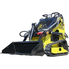 Free Shipping 13.5HP Mini Crawler Track Skid Steer Loader EPA Gasoline Vertical