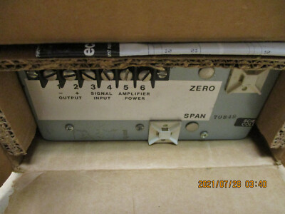 NEW OTHER SCIENTIFIC COLUMBUS VT-110P-A2 PROCESS CONTROL VOLTAGE TRANSDUCER.