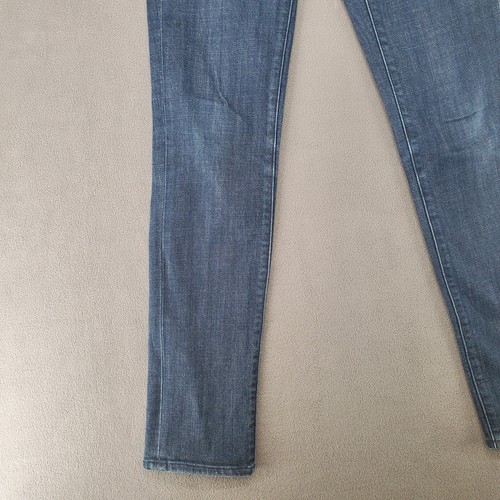 J Crew Toothpick Skinny Jeans Womens Size 26 Blue Denim Stretch - Picture 4 of 21