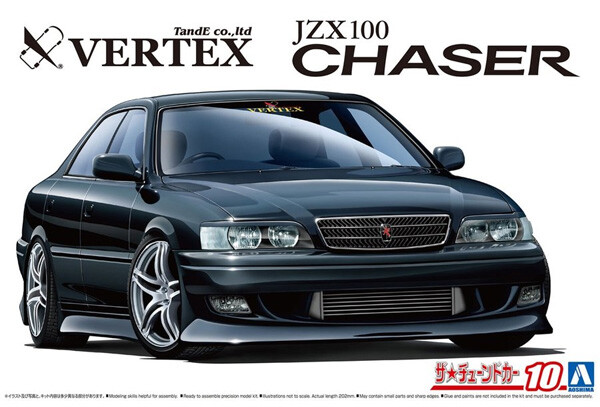 Aoshima The Tuned Car No 10 Toyota Vertex Jzx100 Chaser Tourer V 1998 1 24 Kit For Sale Online Ebay