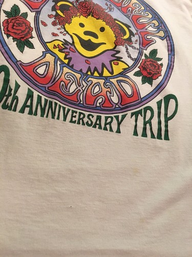 Vintage Grateful Dead 1995 30th Anniversary Trip Tours R Us Graphic Shirt Rare L - Picture 7 of 12