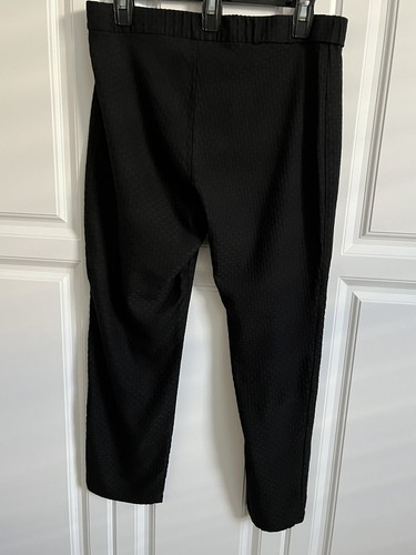 Dash Black Stretch Pants Pull On Rayon Blend XL Elastic Waist 32"-37" - Picture 6 of 8