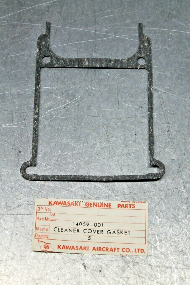 New OEM NOS Kawasaki 1970 G31M Air Cleaner Crankcase Gasket