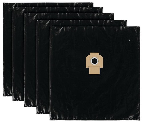Plastic Tank Liners For Dwv902 & Dwv905 Construction Dust Extractors 5 Pack