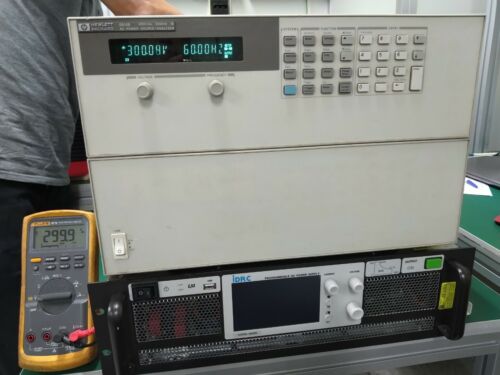 HP Agilent 6814B AC Power Source/Analyzer, 3000VA,150/300V, 20/10A - Picture 3 of 12