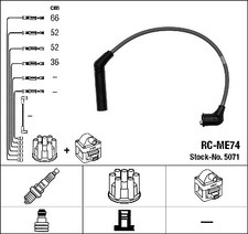 Ignition Cable Kit for MITSUBISHI:COLT V,COLT IV,COLT III,MIRAGE V,LANCER V