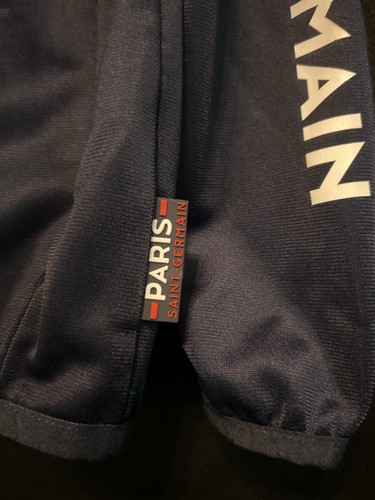PSG Paris Saint-Germain Youth Soccer Jacket Size 6A Blue Full Zip Pockets - Picture 12 of 19