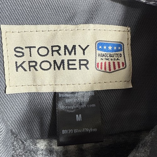 Stormy Kromer Weste Damen Medium The Ida Outfitter anthrazit weiß Tartan USA - Bild 3 von 5