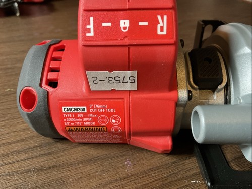 Craftsman V20 bürstenlos RP 3" Trennwerkzeug (nur Werkzeug) - CMCM300 - Bild 2 von 8