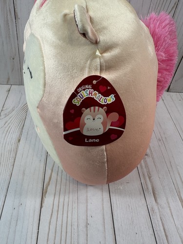 Squishmallow 12" Lane the Squirrel Valentines PLUSH NEW - Picture 7 of 8