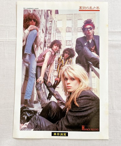 Recorte de revista Boy George Culture Club Hanoi Rocks JAPÓN 1976 2 páginas - Imagen 2 de 2
