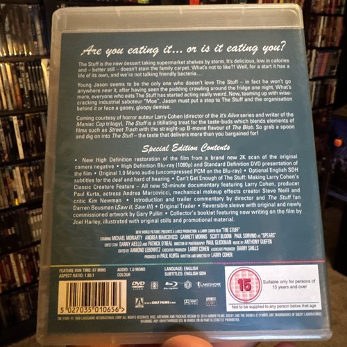 The Stuff (Blu-ray, 1985) - Region B Only - Arrow Video - Picture 3 of 5