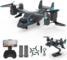 LM19-A Drone with Camera for Beginners,WiFi Live Video Remote Control Drones..