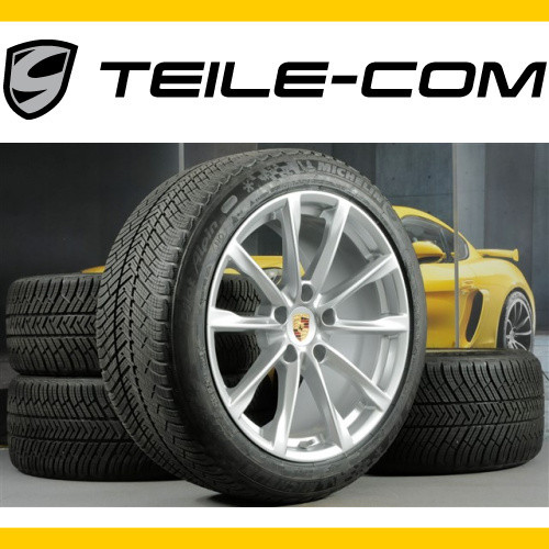 NEUF*+ORIG. Porsche 718 Boxster/Cayman 982 Jeu de roues hiver 19"/roues hiv - Photo 7 sur 8