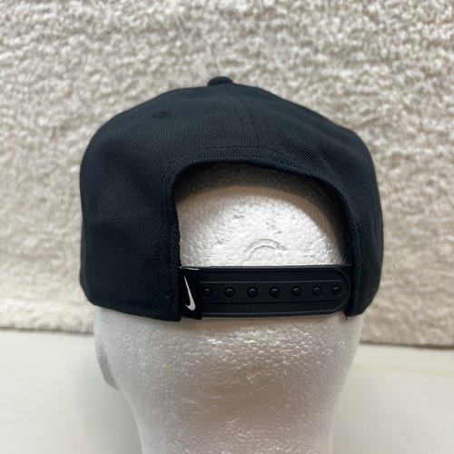 Nike Pro Futura Hat Snapback Black Dri-Fit Embroidered Logo - Picture 4 of 6