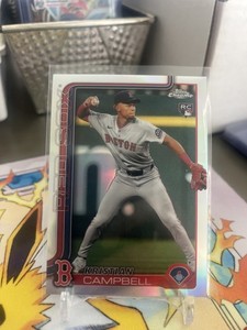 2025 Topps Chrome #171 Kristian Campbell Refractors