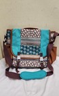 Garnet Hill Blue Laptop Case/Satchel Bag