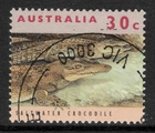 AUSTRALIA 1992-1998 WILDLIFE (1st SERIES) 30c "SALTWATER CROCODILE " STAMP VFU