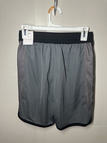 Nike Elite Boys Basketball Shorts Boys Big Kids Size Large Dark Gray DB5543-021 - Picture 2 of 5