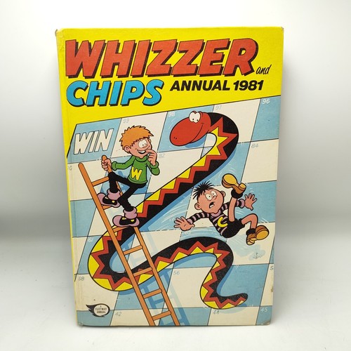 Whizzer and Chips Annual 1981 Unclipped UK Comic Fleetway - Picture 2 of 9