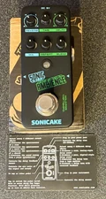 SONICAKE Sonic Ambience Reverb AND Delay MINI PEDAL w/Tap Tempo