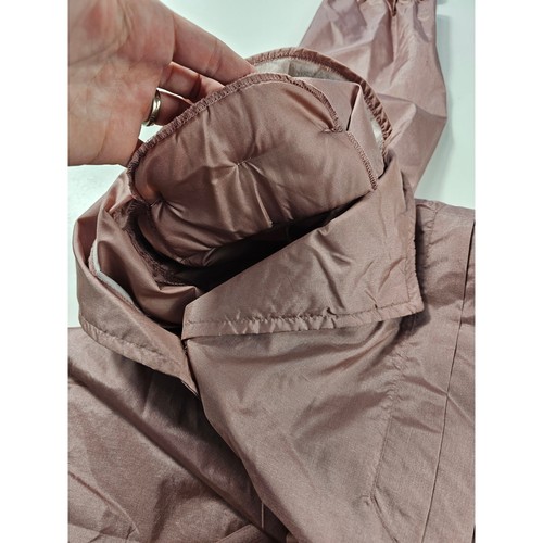 The totes coat size 12 P PETITE lightweight button up parka w/ shoulder pads EUC - Picture 7 of 9