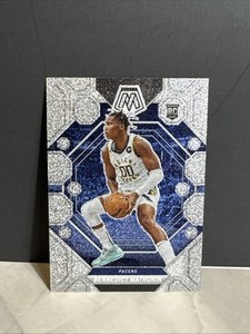Bennedict Mathurin 2022-23 Panini Mosaic #210 SSP RC Glitter Mosaic Prizm RARE!!