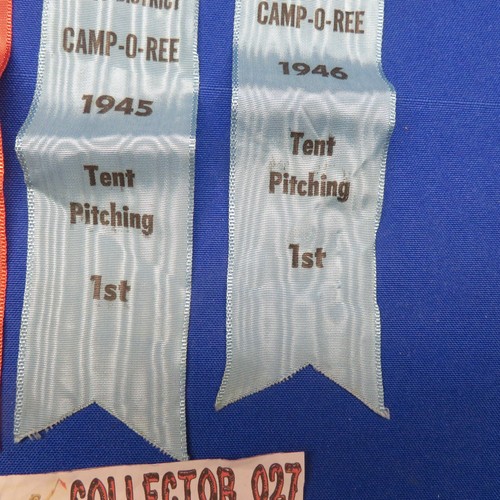 Boy Scout 1940's S.C. District Camp-O-Ree Contest Ribbons WI 2511C1 - Picture 5 of 6