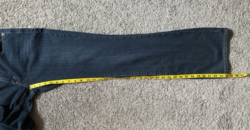 Levi’s Juniors 518 Superlow Boot Cut Jeans Size 9L JR 8.5” Rise - Foto 6 di 8