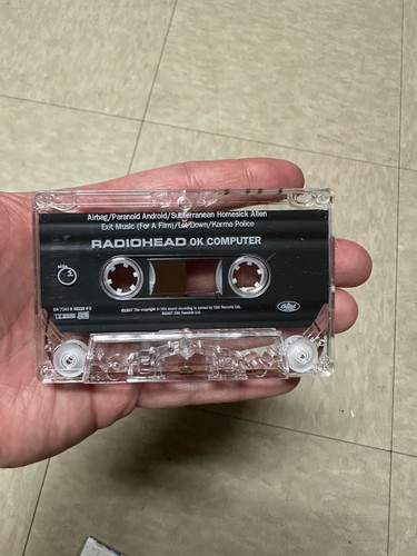Vintage 1997 First Press Radiohead Ok Computer Cassette Tape Rare Good Condition - Picture 5 of 8