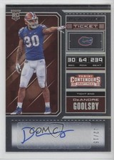 2018 Contenders Draft Picks Playoff Ticket /15 DeAndre Goolsby Rookie Auto RC