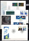 // DENMARK, GREECE, FINLAND, FRANCE 1991 - 4 FDC - SPACE - CEPT
