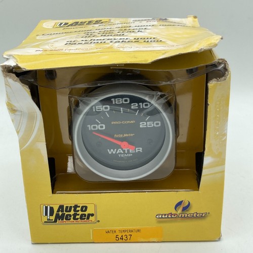 AUTO METER 5437 Pro-Comp Electric Water Temperature Gauge , 2 5/8" - Picture 4 of 7