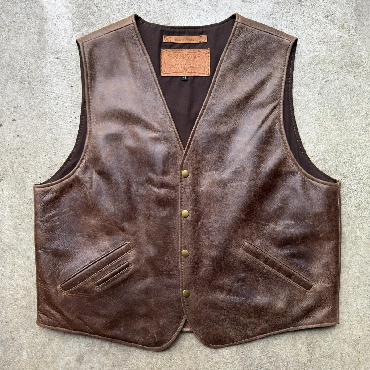 Coronado Leather Outer Shell Coats, Jackets & Vests for Men for