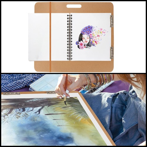 Large Artist Sketch Board - 66 x 58.3cm / 25.98 x 22.95 Inches - Picture 2 of 7