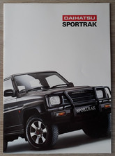 Daihatsu Sportrak Brochure c.1992 - STi  EXi  ELXi  Hard Top  Soft Top