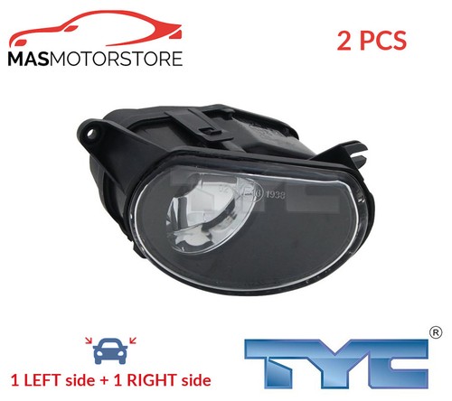 FOG LIGHT LAMP PAIR TYC 19-0254001 2PCS I NEW OE REPLACEMENT