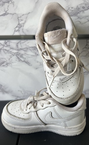 DH2926-111 Air Force 1 White Size 8C Boys RY - Picture 9 of 10